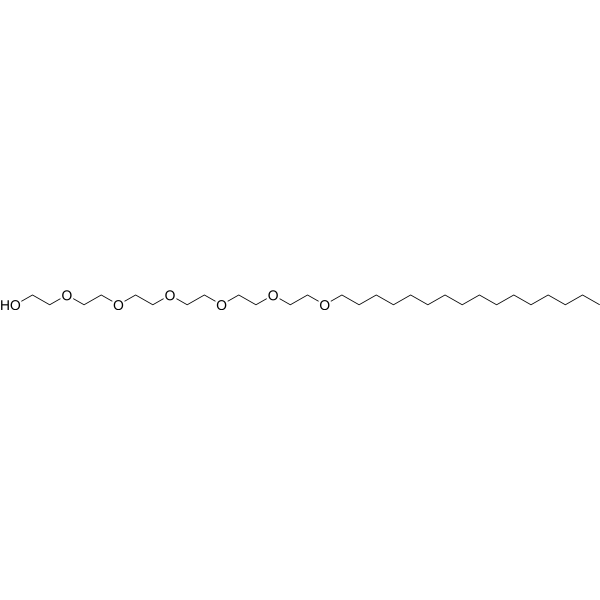 Hexaethylene glycol monohexadecyl ether (Polyoxyethylene (6) cetyl ether) 5168-91-2